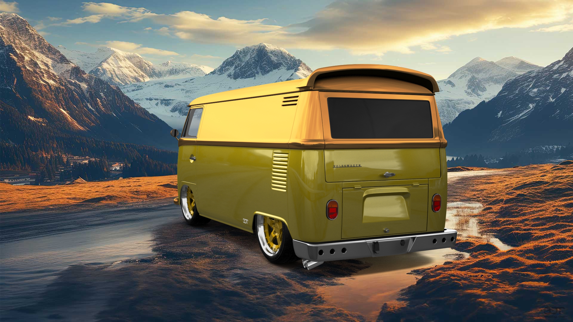 Volkswagen T1 Van 1950 tuning