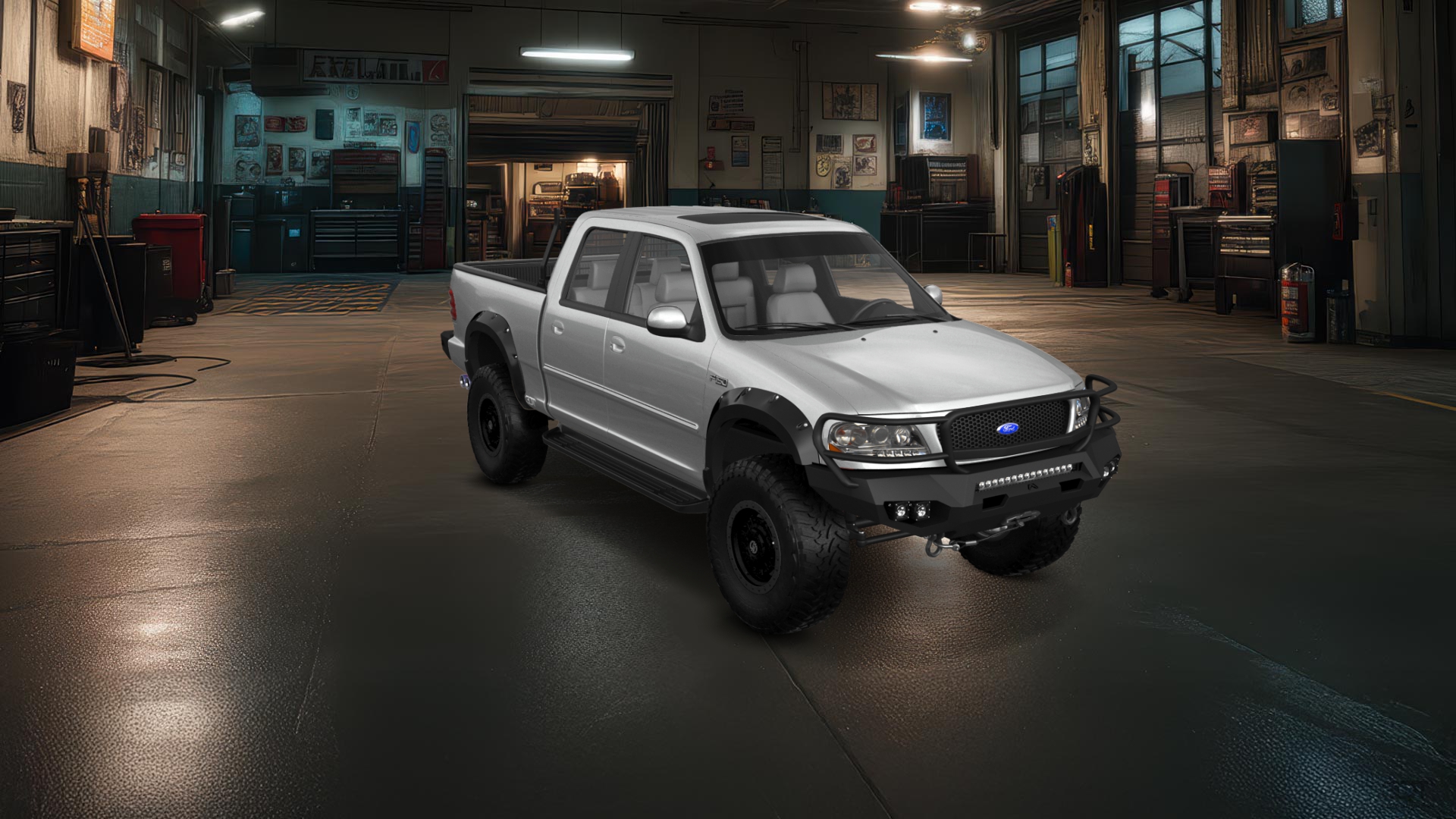 Ford F-150 SuperCrew 4 Door pickup truck 1997 tuning