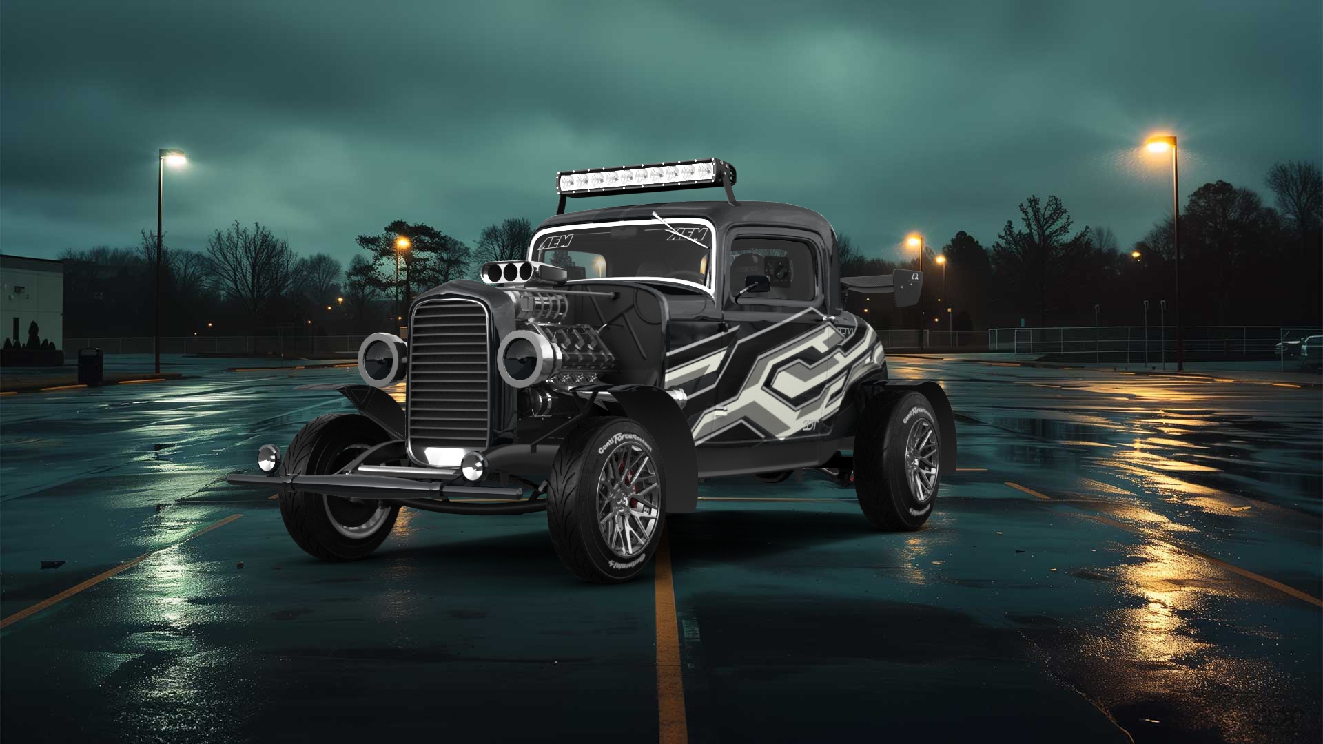 Ford Model B Deluxe 2 Door Coupe 1932 tuning