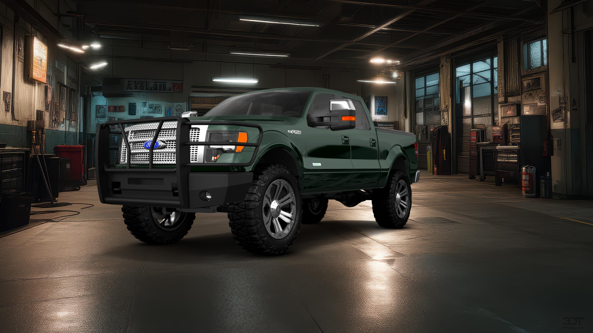 Ford F-150 Crew Cab 4 Door pickup truck 2013 tuning