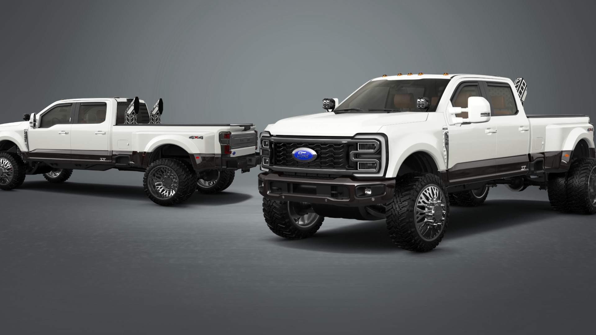 Ford F-350 DRW Crew Cab 4 Door pickup truck 2023 tuning