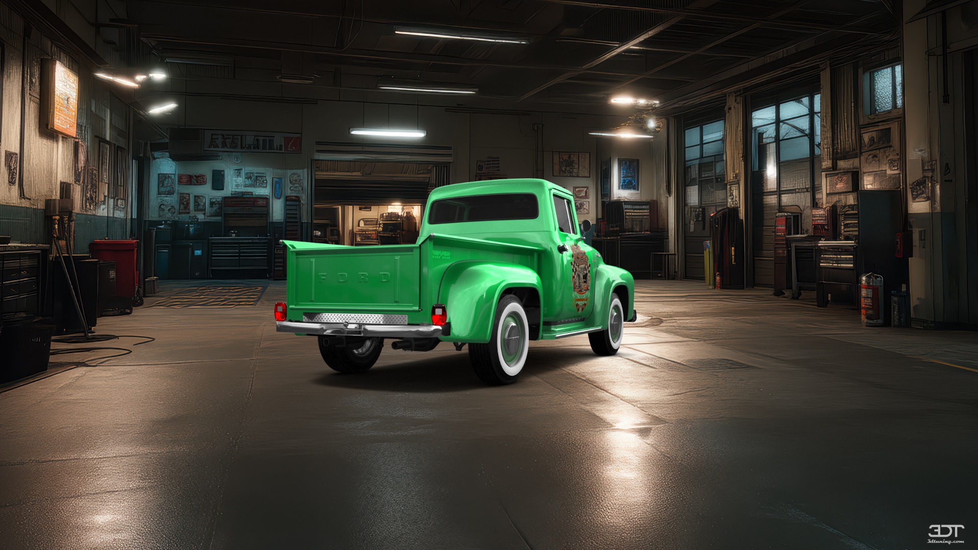 Ford F-100 2 Door truck 1956 Images