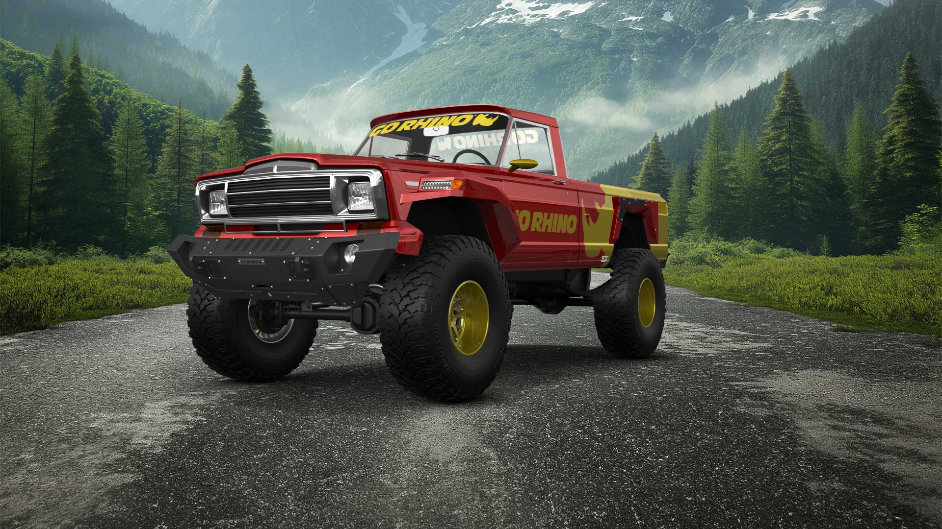 Jeep Gladiator SJ 2 Door pickup truck 1988