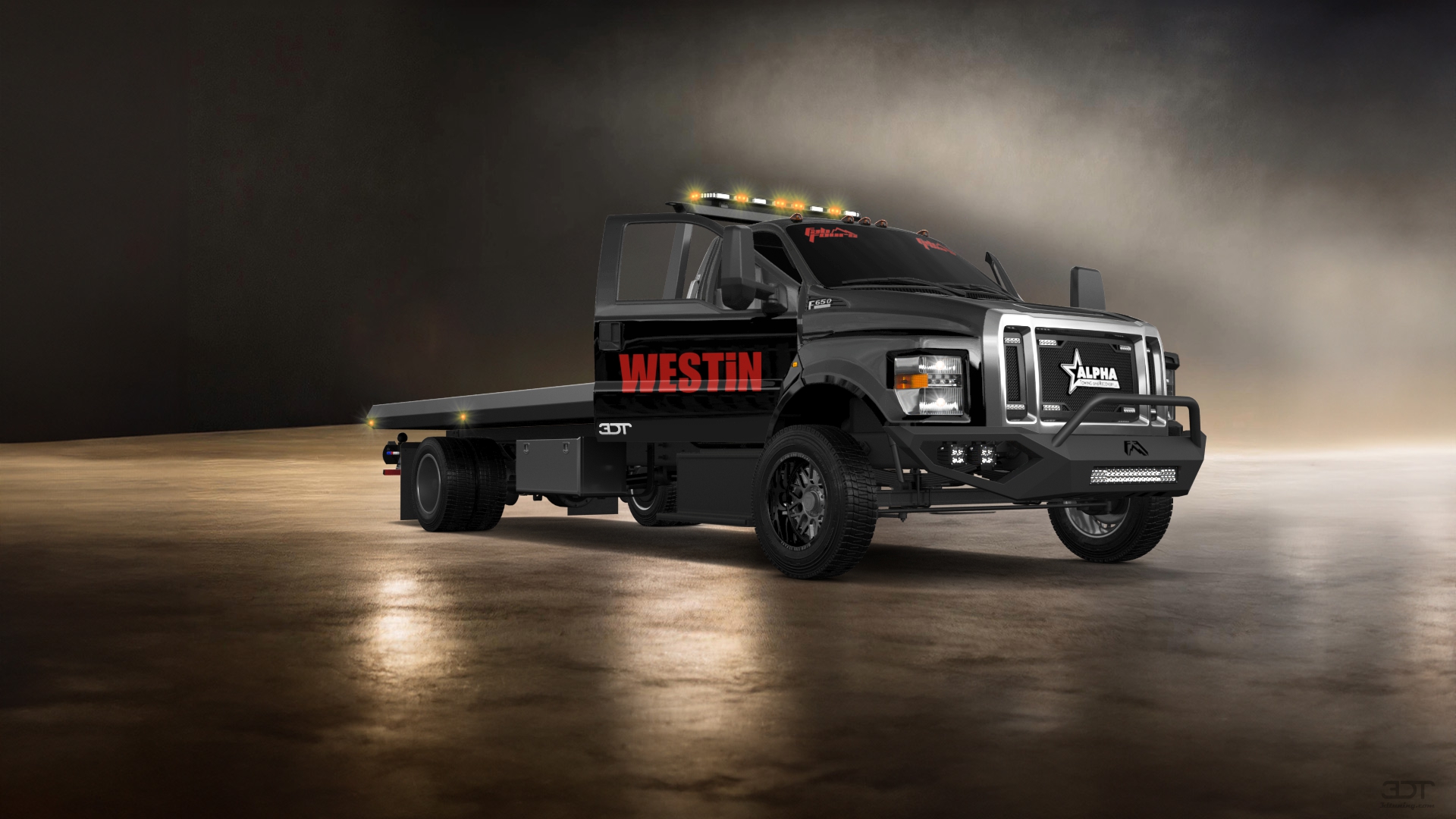 Ford F-650 Tow Truck Pickup 2016 tuning
