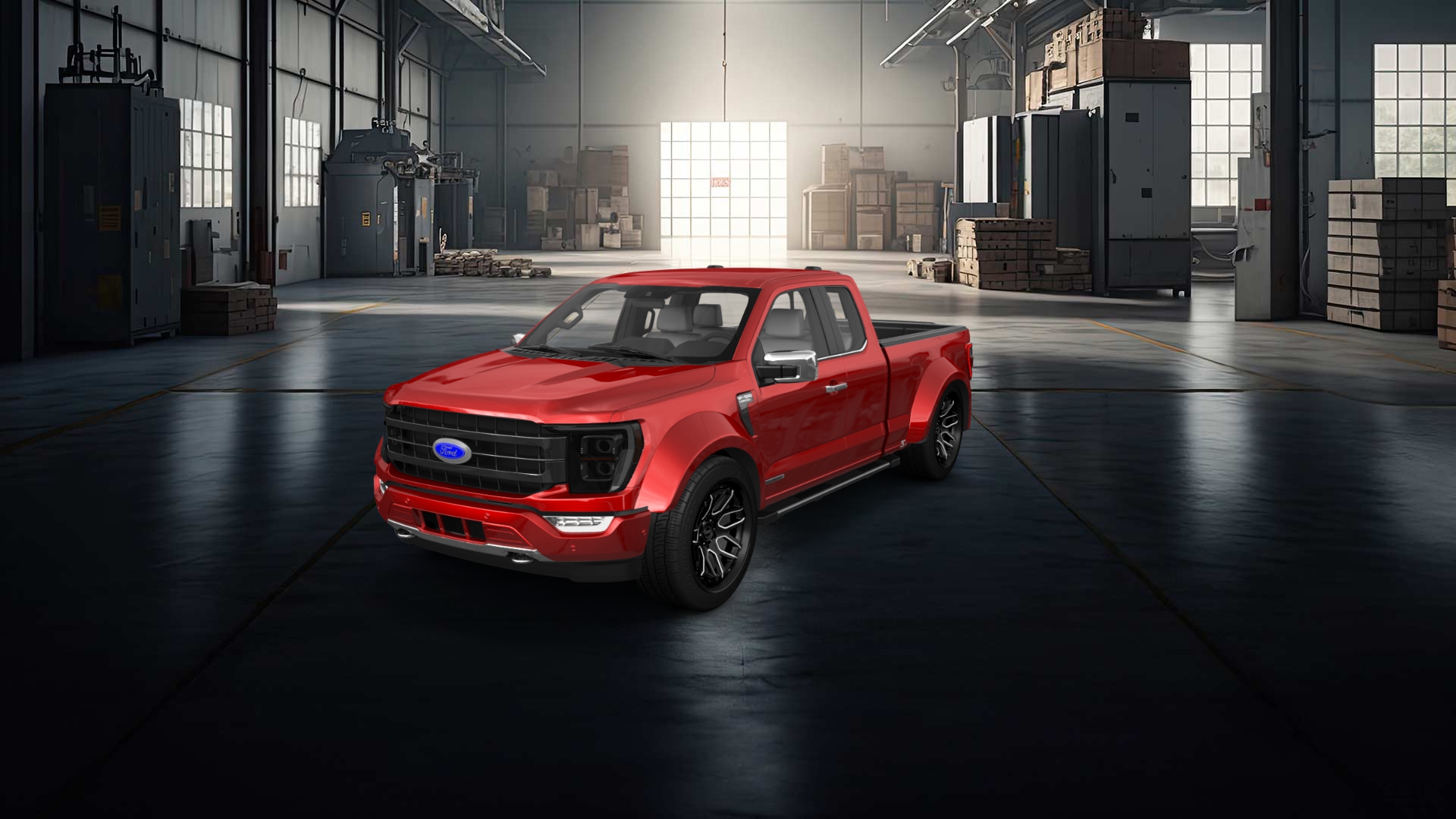 Ford F-150 Double Cab Pickup Truck 2021