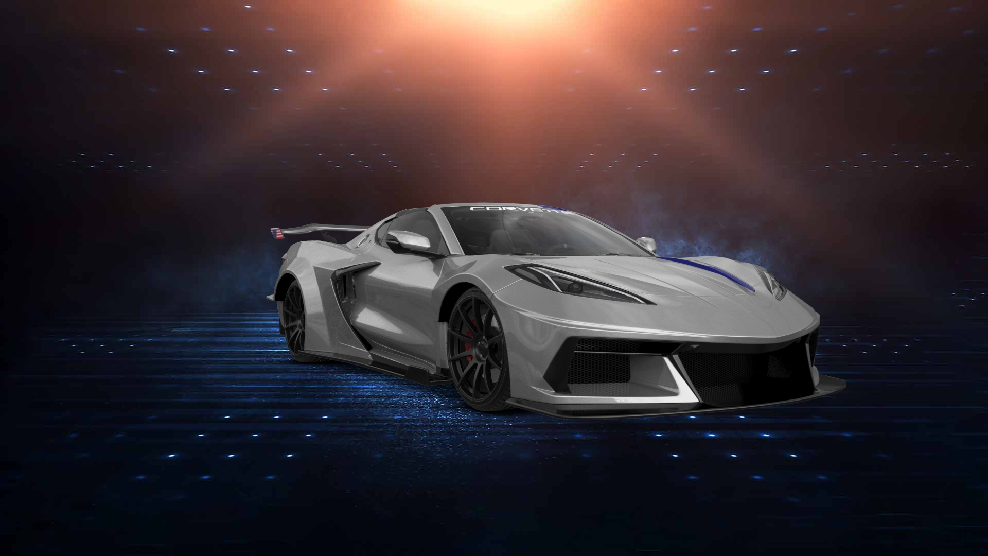 Chevrolet Corvette 2 door targa top 2020 tuning