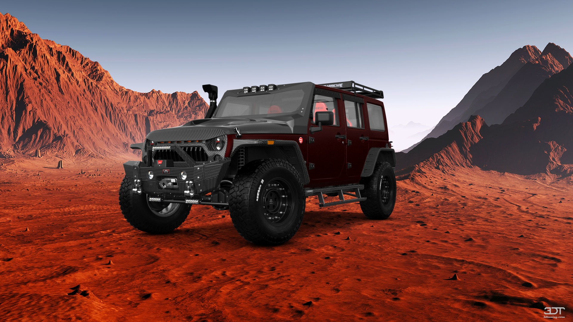 Jeep Wrangler Unlimited JK Rubicon Recon 4 Door SUV 2017 tuning