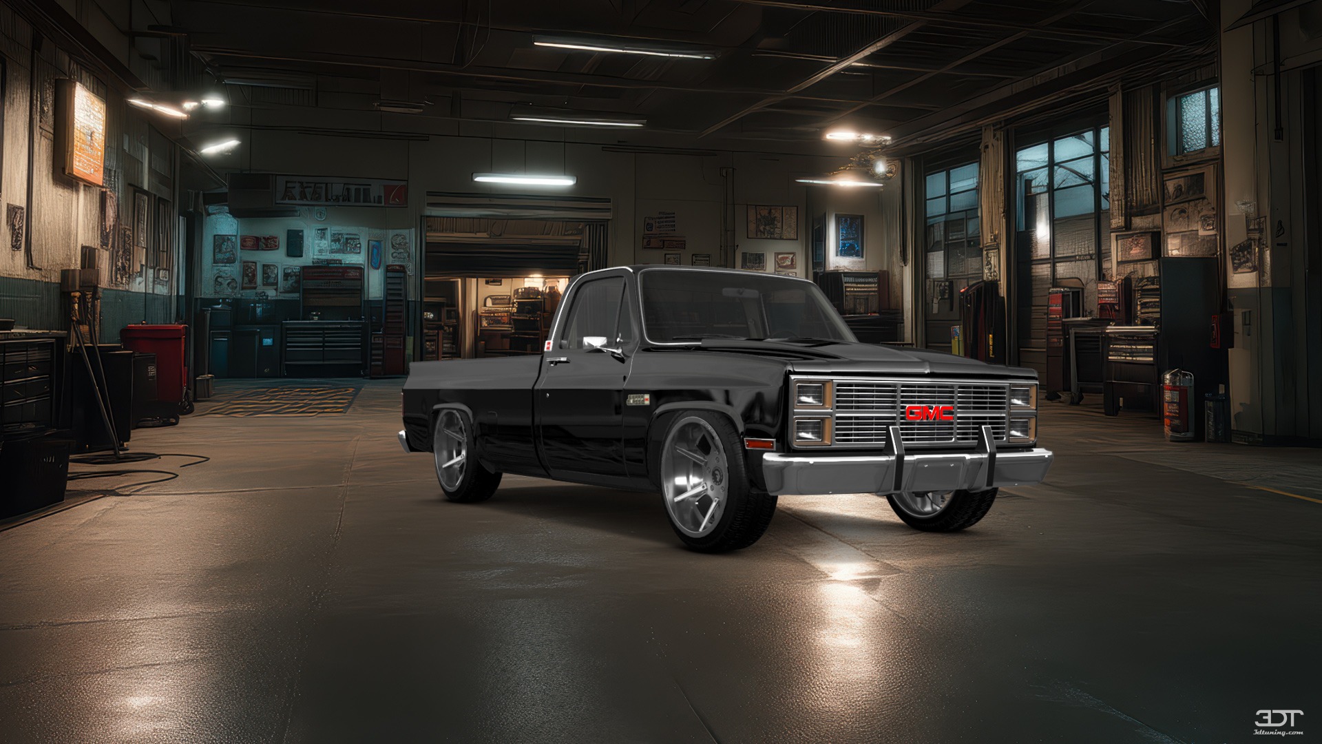 GMC Sierra 1500 2 Door pickup truck 1985 tuning