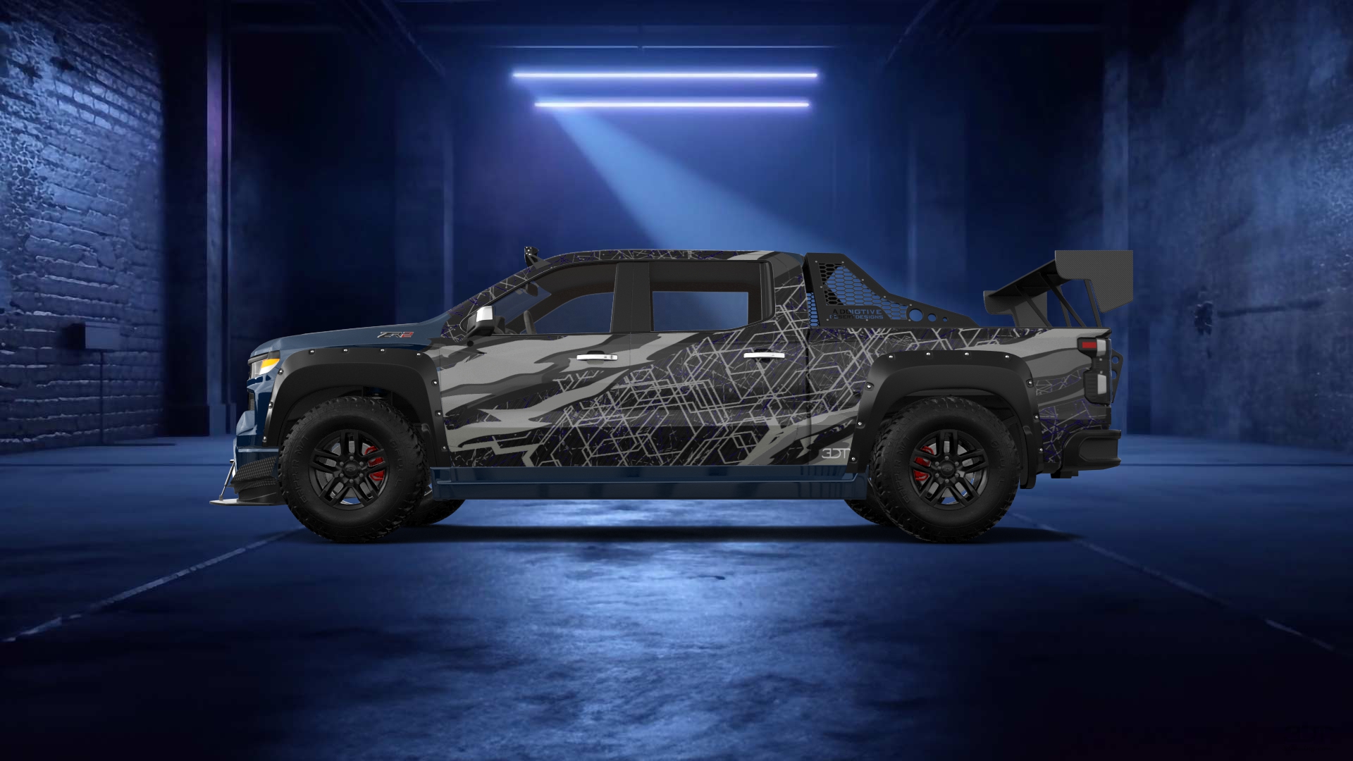 Chevrolet Silverado 1500 Crew Cab 5.8 ft box 4 Door pickup truck 2023 tuning