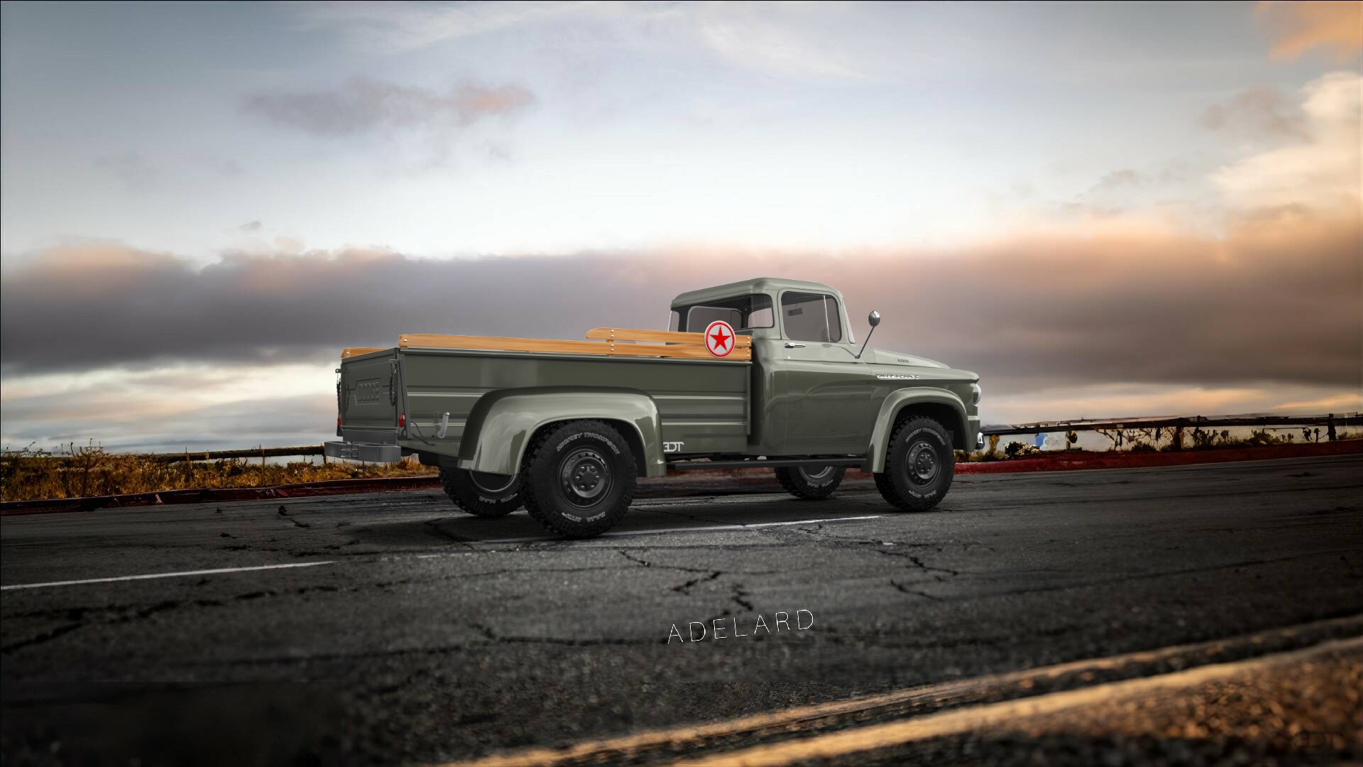 Dodge Power Wagon W300 2 Door pickup truck 1958 Images