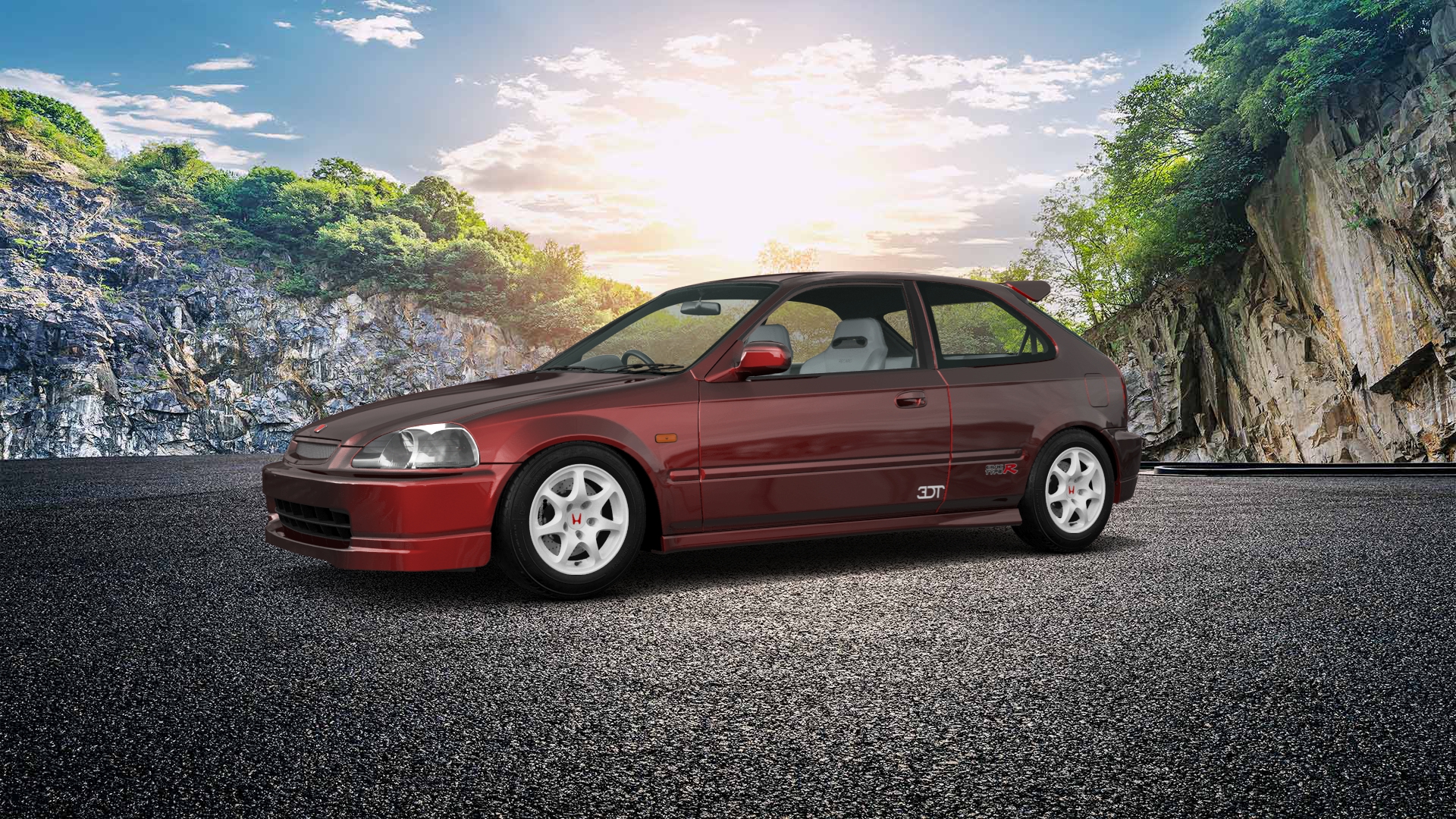 Honda Civic 3 Door Hatchback 1997 Images