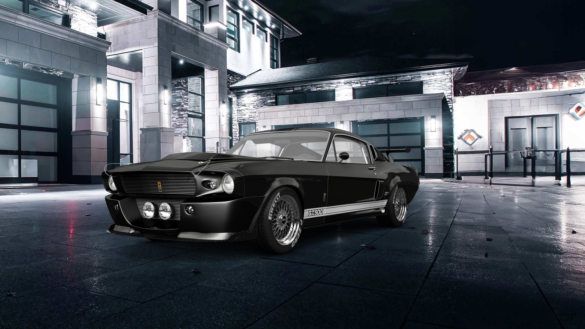 Mustang GT500 2 Door Coupe 1968 Images