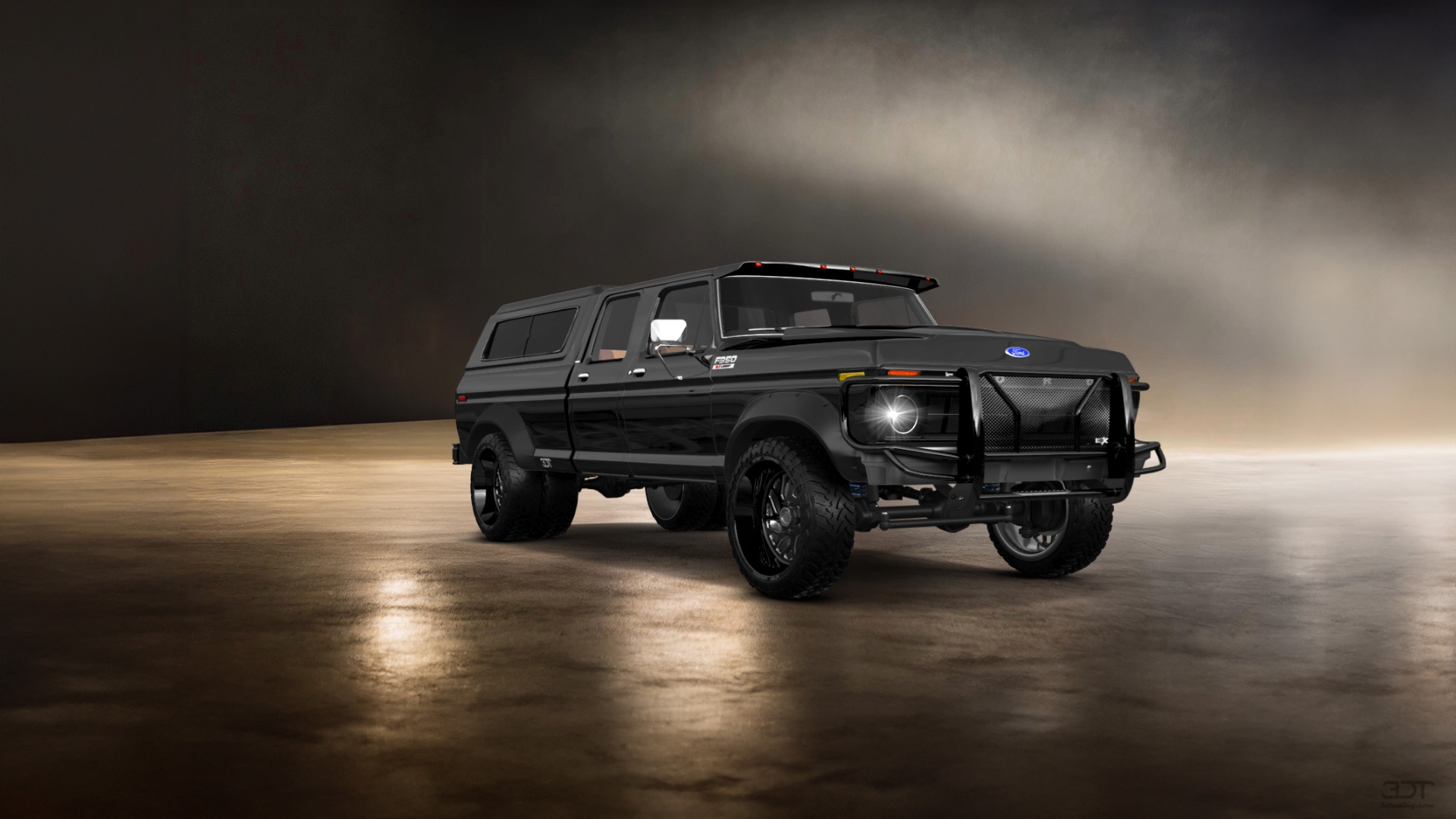 Ford F-350 Dually 4 Door pickup truck 1973