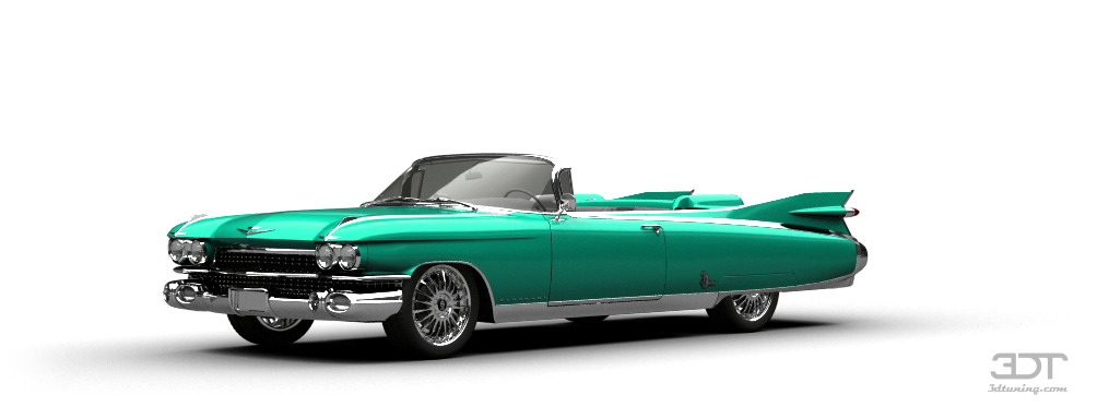 Tuning Cadillac Eldorado Convertible sedan 1959