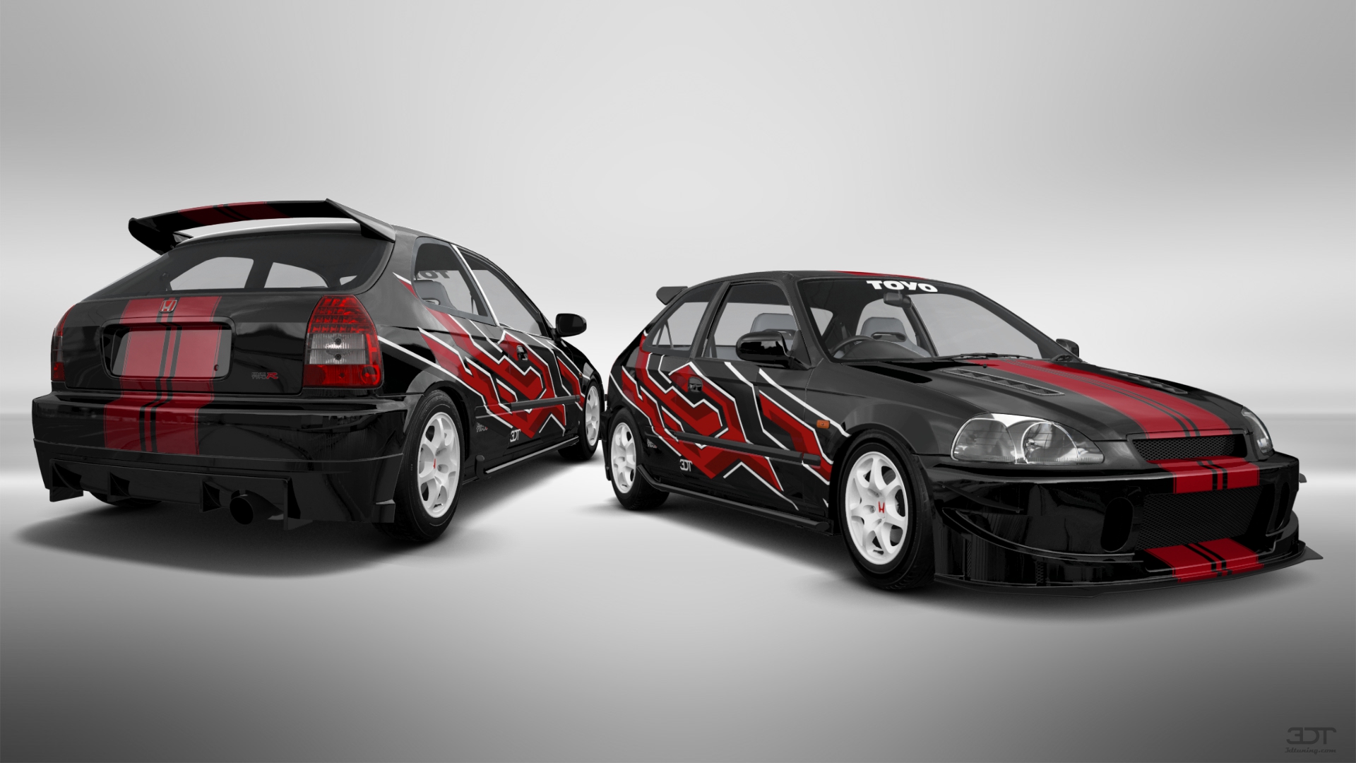 Honda Civic 3 Door Hatchback 1997 tuning