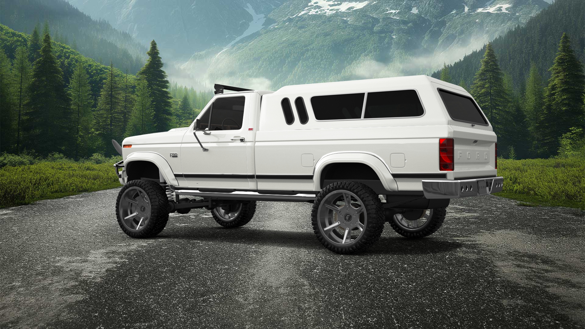 Ford F-150 2 Door pickup truck 1986