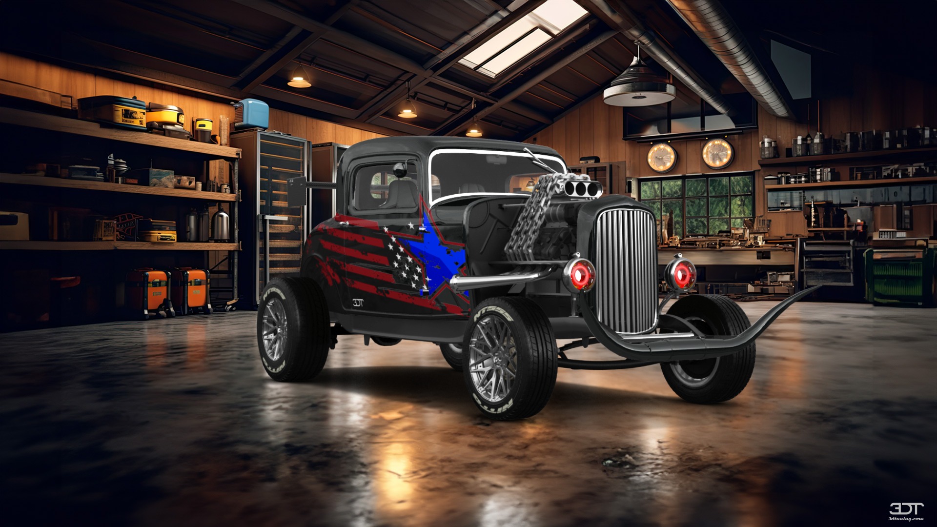 Ford Model B Deluxe 2 Door Coupe 1932