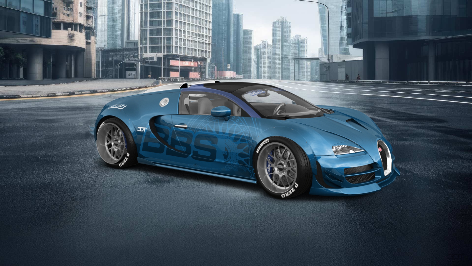 Bugatti Veyron 16.4 Grand Sport Vitesse 2 door targa top 2012 tuning