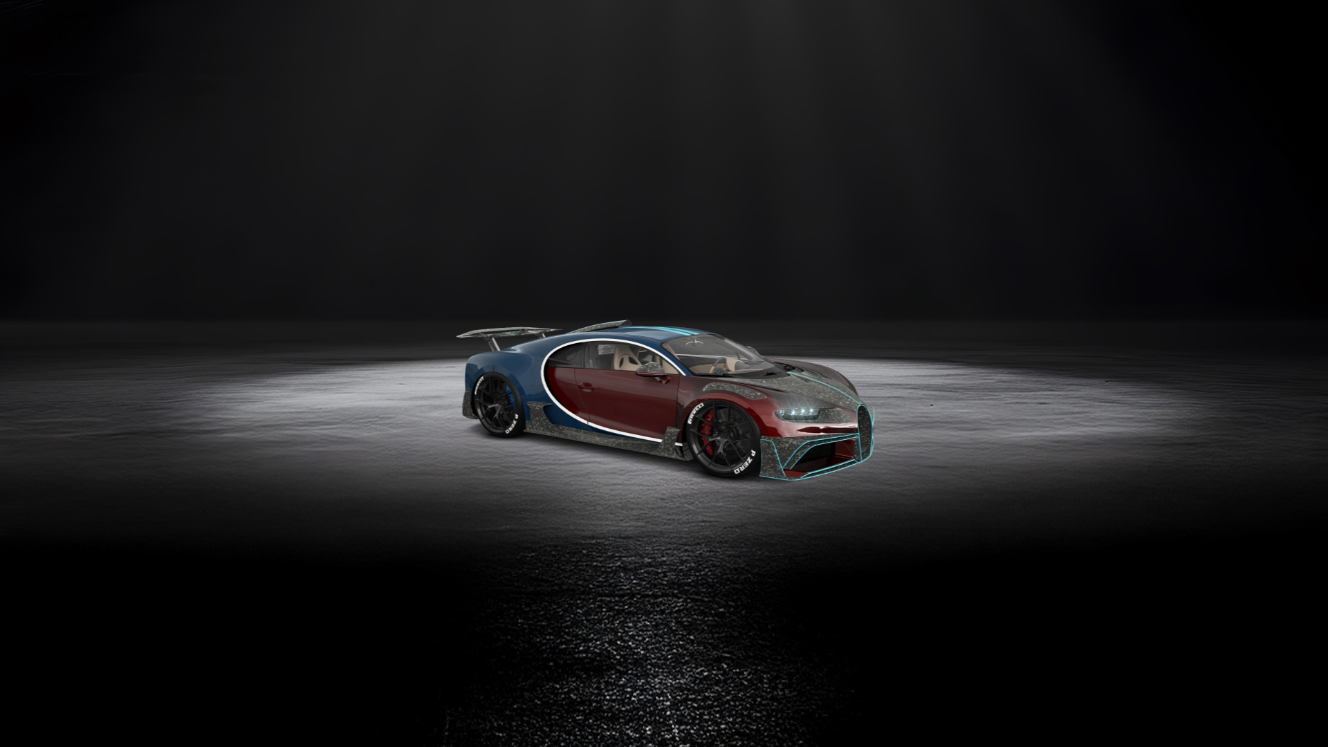 Bugatti Chiron 2 Door Coupe 2016 tuning