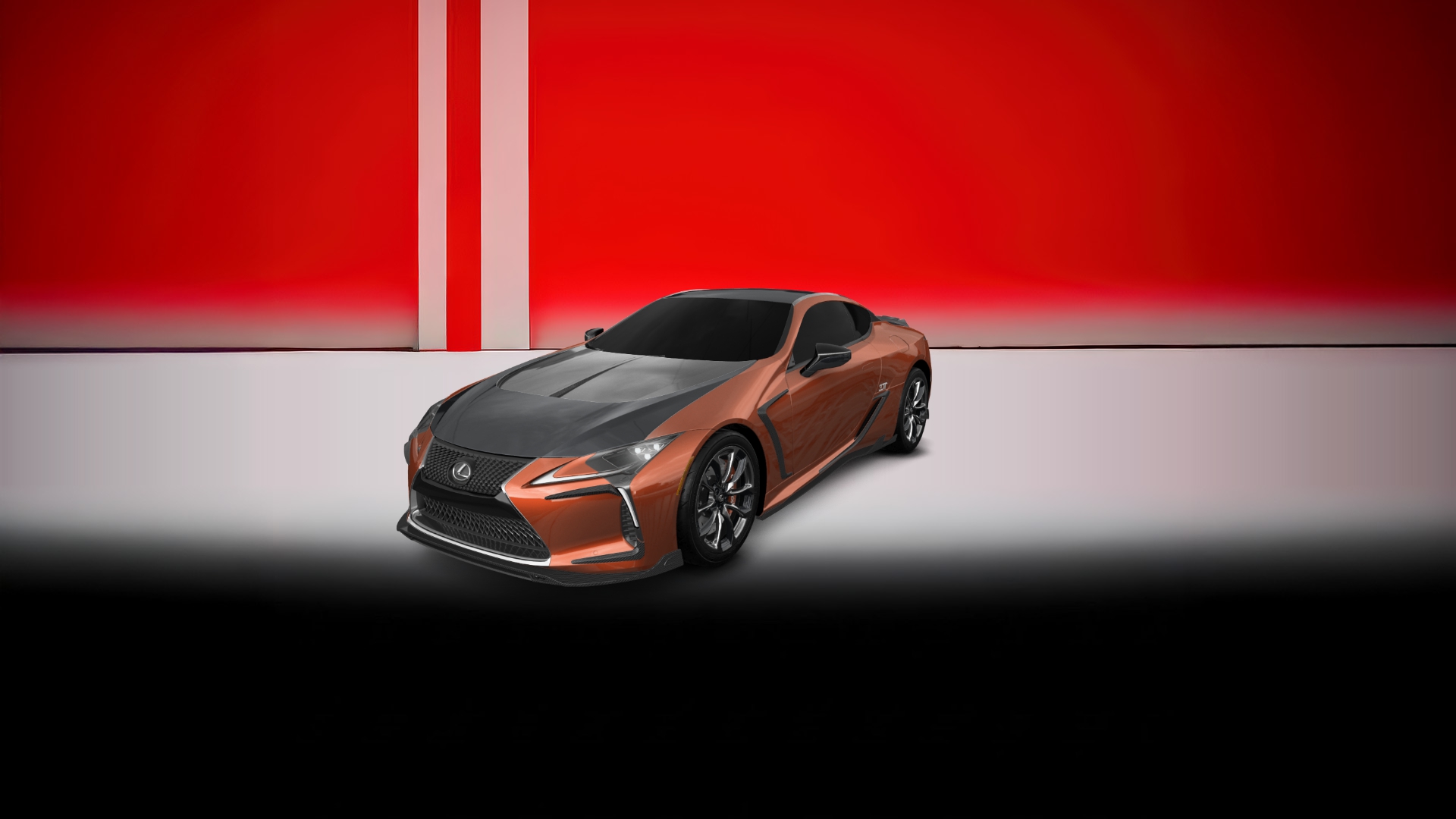 Lexus LC500 2 door fastback coupe 2017 tuning