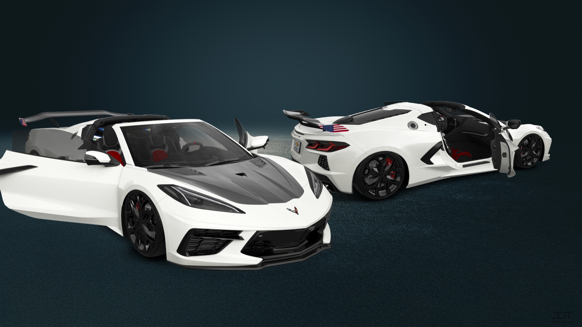 Chevrolet Corvette 2 door targa top 2020 tuning