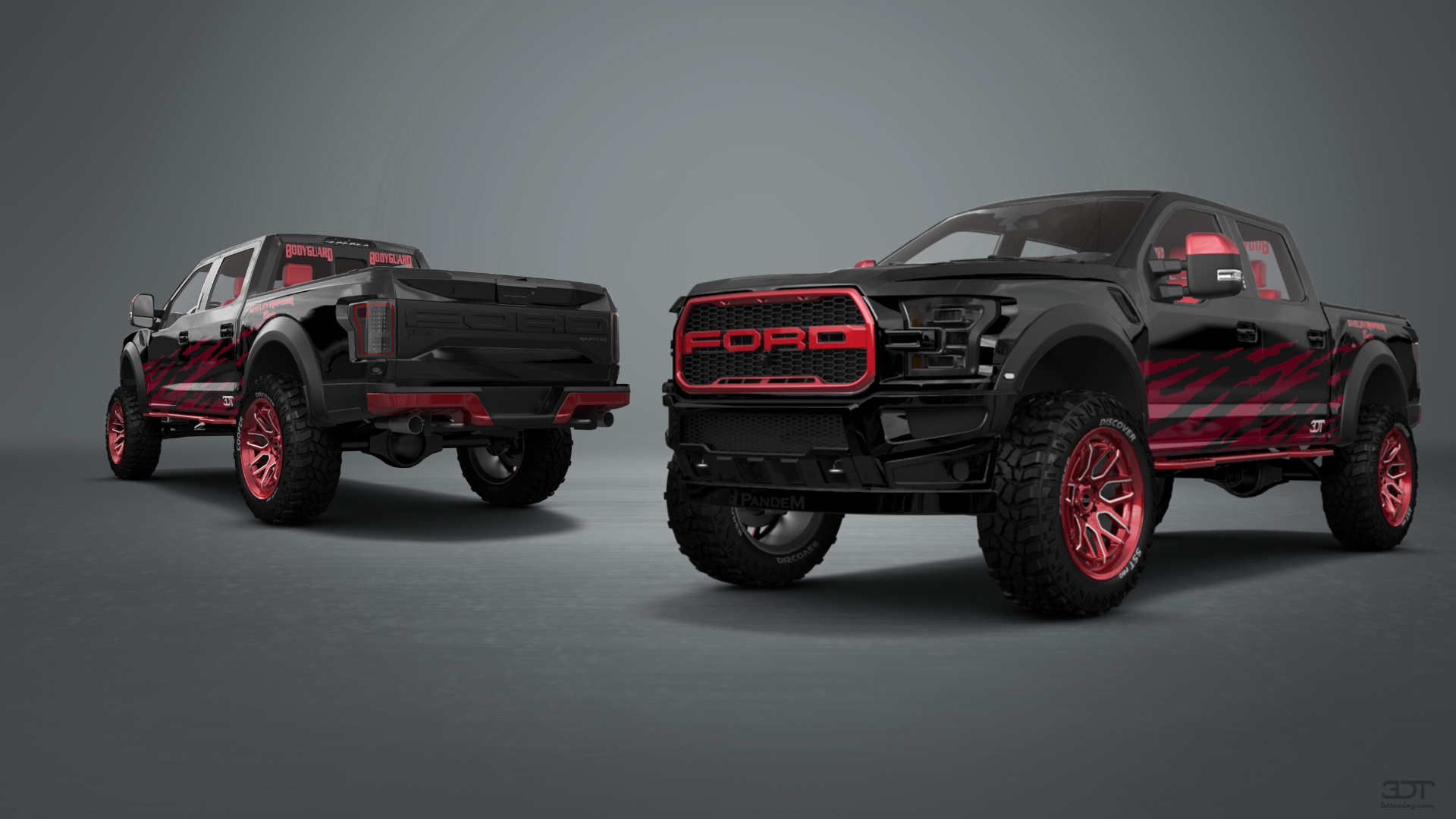 Ford F-150 Raptor 4 Door pickup truck 2017 tuning