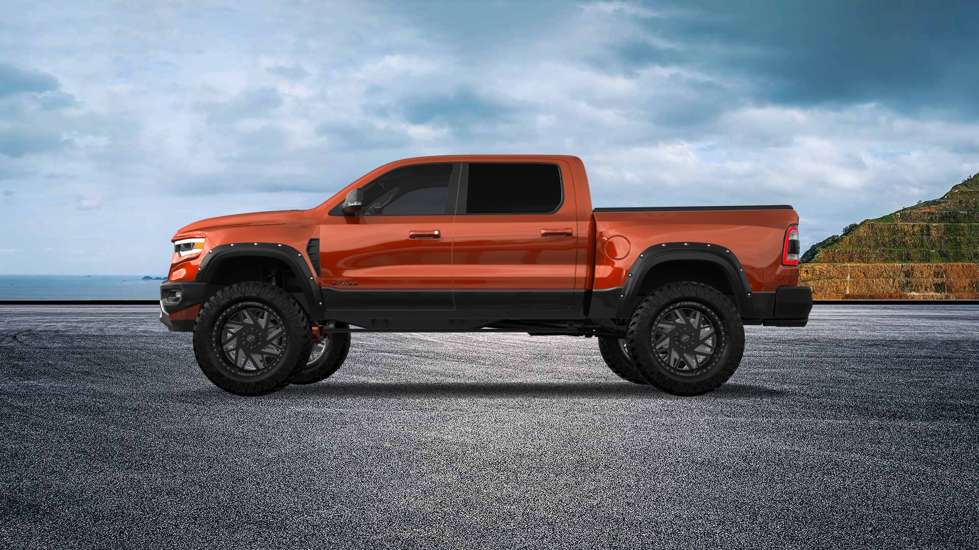 Dodge Ram 1500 TRX 4 Door pickup truck 2021