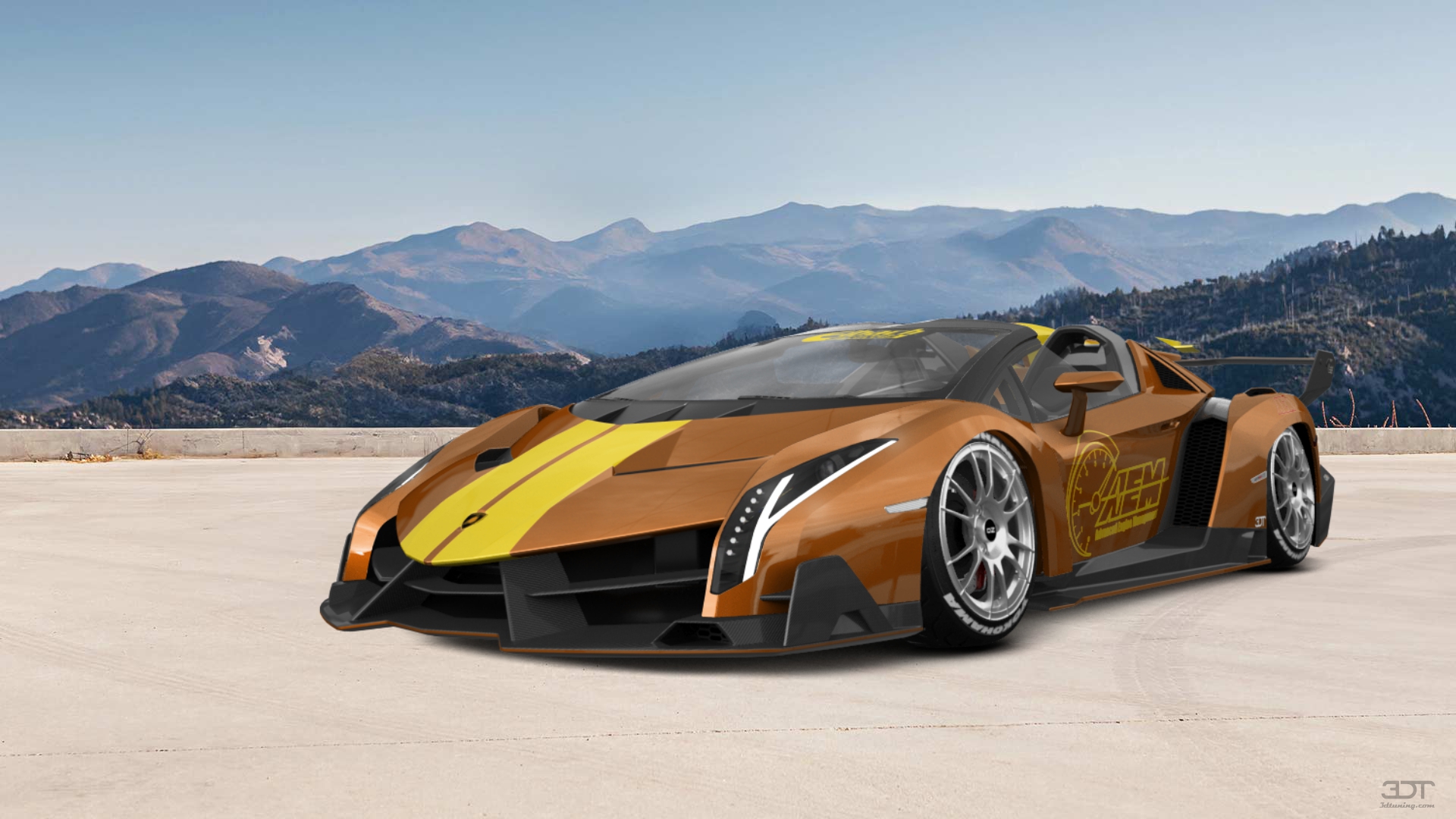 Lamborghini Veneno Roadster 2013 tuning