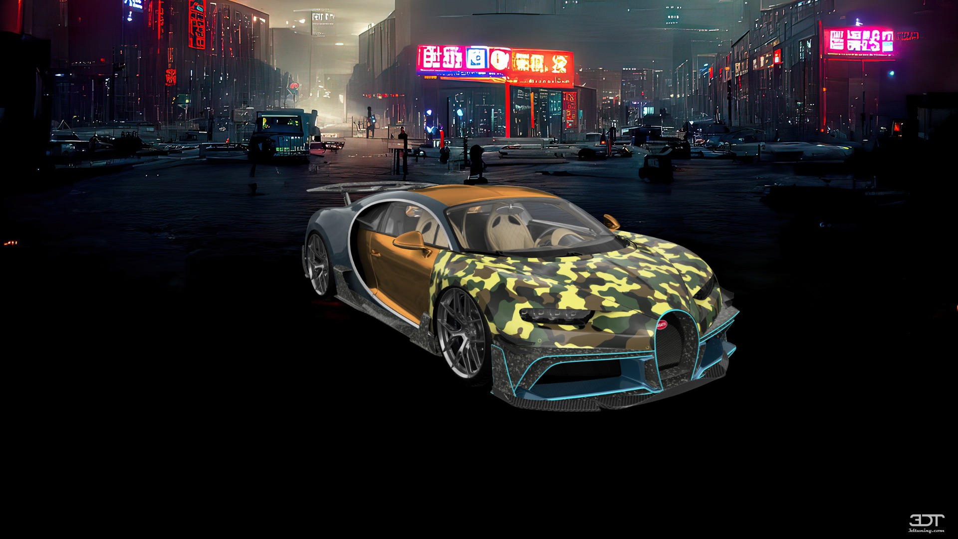 Bugatti Chiron 2 Door Coupe 2016 tuning