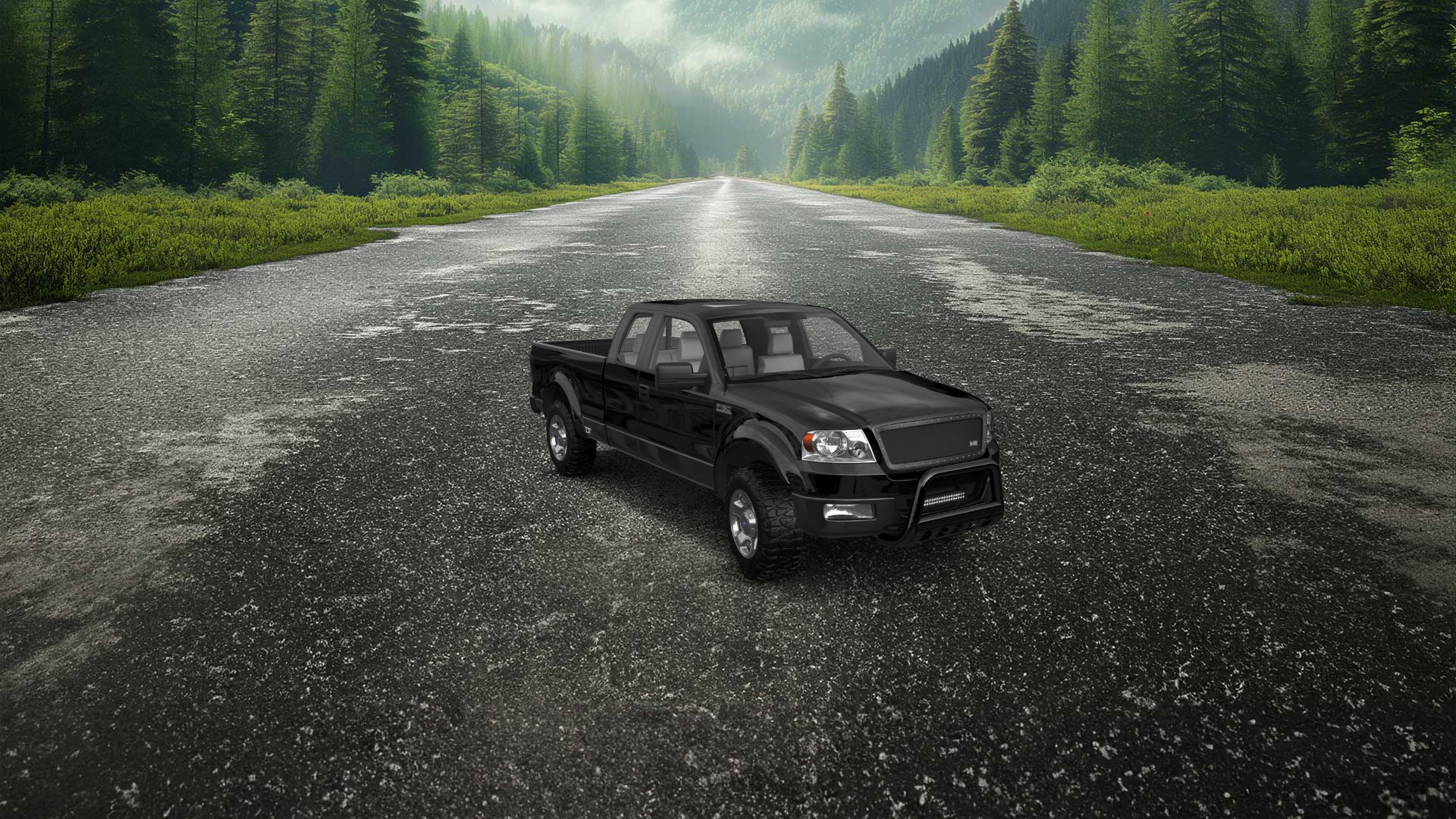 Ford F-150 SuperCab 4 Door pickup truck 2004 tuning