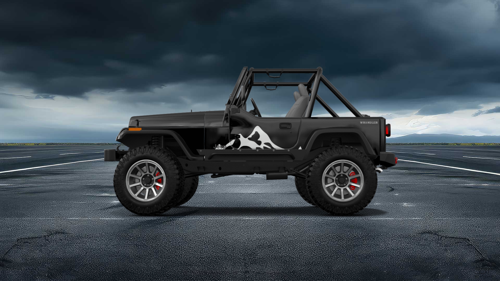 Jeep Wrangler YJ 2 Door SUV 1990 Images