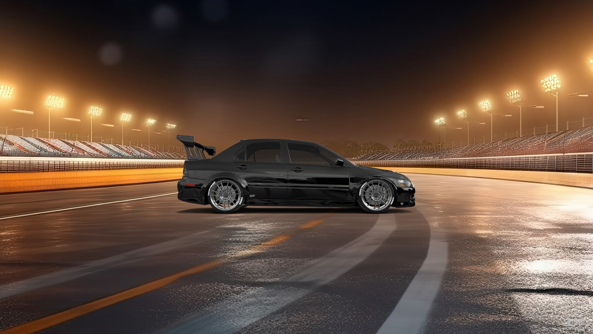 Mitsubishi Lancer Evo IX 4 Door Saloon 2005 tuning