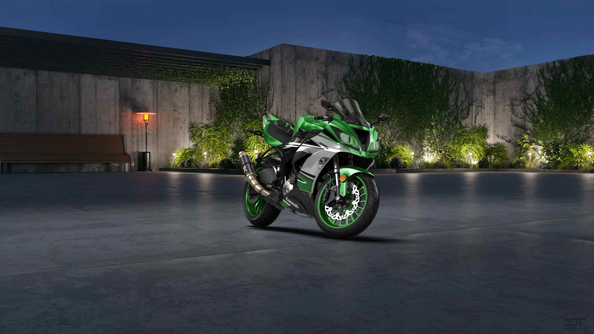 Kawasaki Ninja ZX 6R Sport Bike 2015