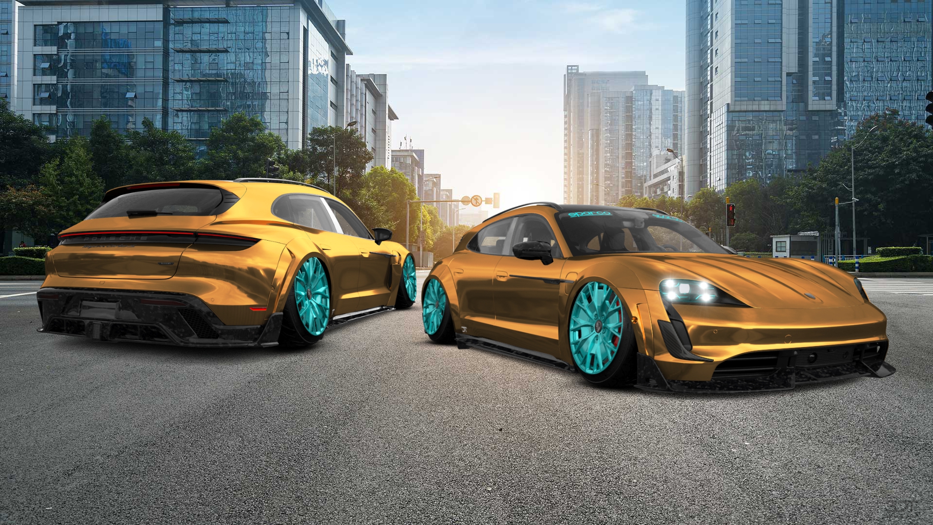 Porsche Taycan Sport Turismo Shooting Brake 2019