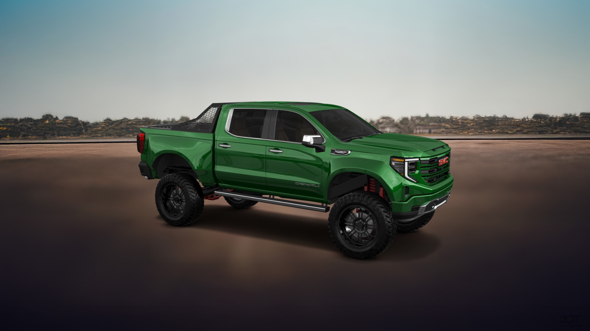 GMC Sierra 1500 Crew Cab 5.8 ft box 4 Door pickup truck 2023 tuning