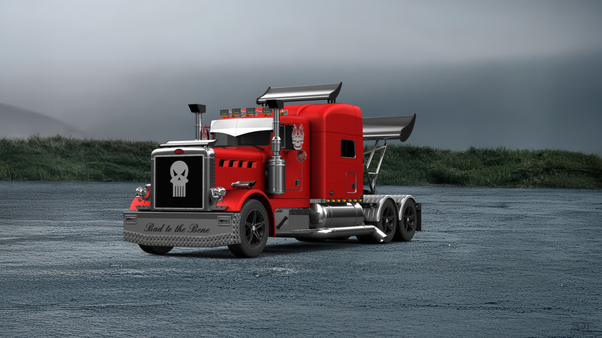 Peterbilt 359 Truck 1987 tuning
