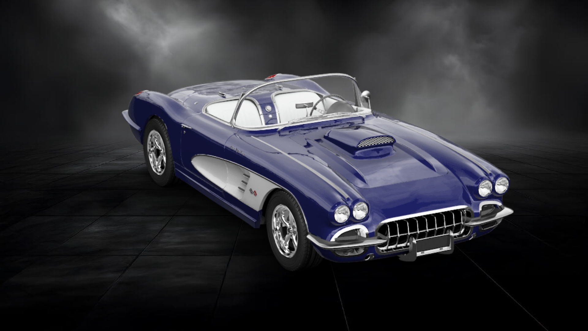 Chevrolet Corvette Convertible Coupe 1958 tuning