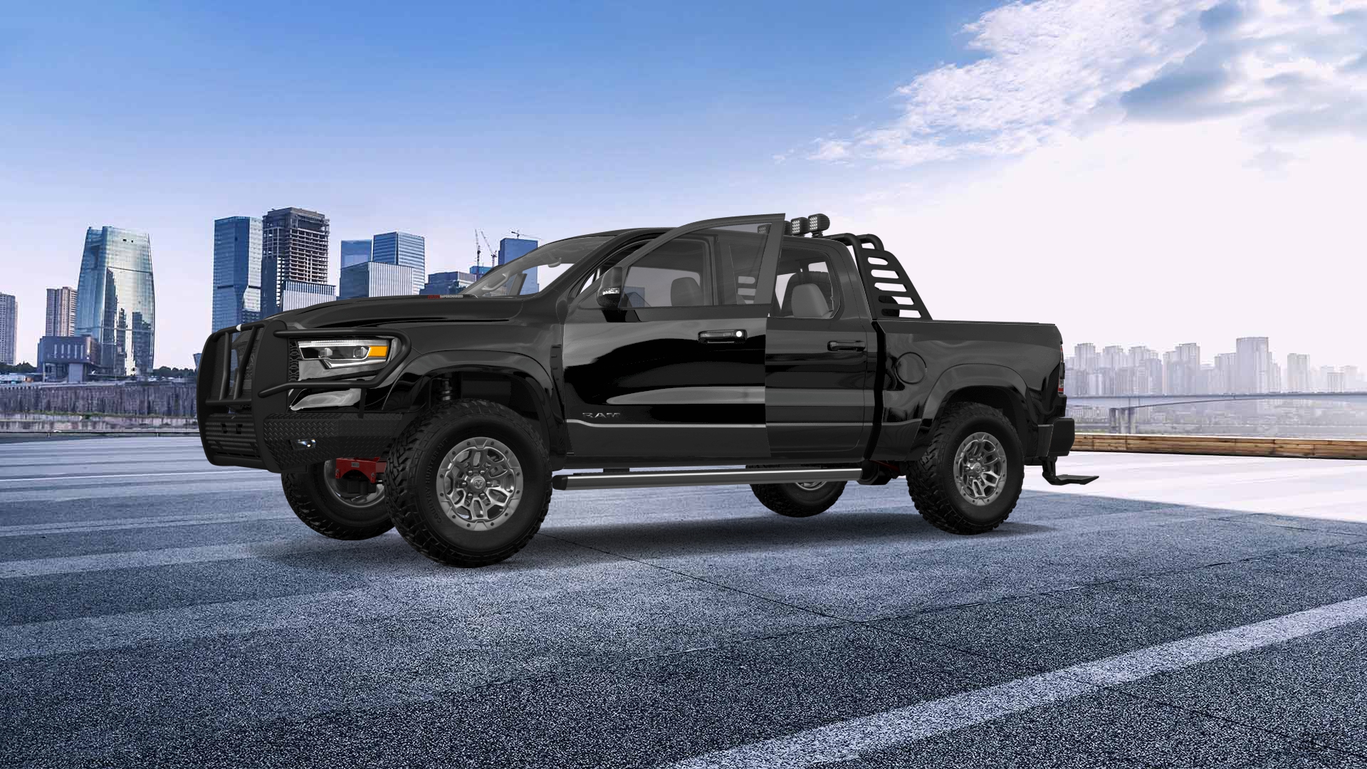 Dodge Ram 1500 TRX 4 Door pickup truck 2021 tuning