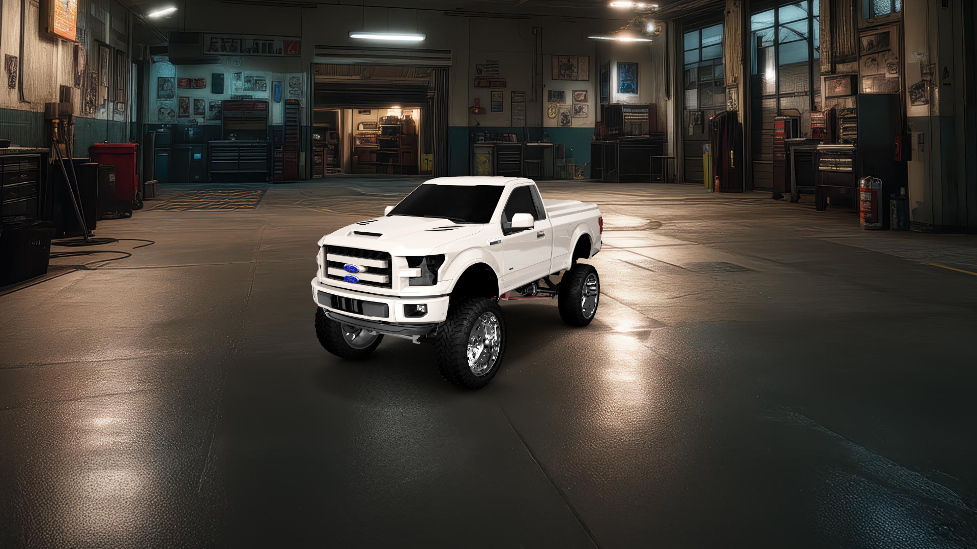 Ford F-150 Regular Cab 2 Door truck 2015 tuning