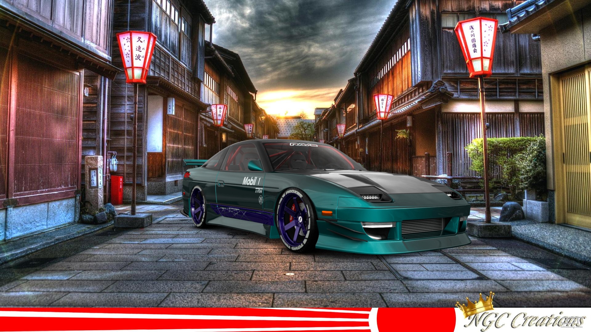 Tuning Nissan 240SX 3 Door Hatchback 1989