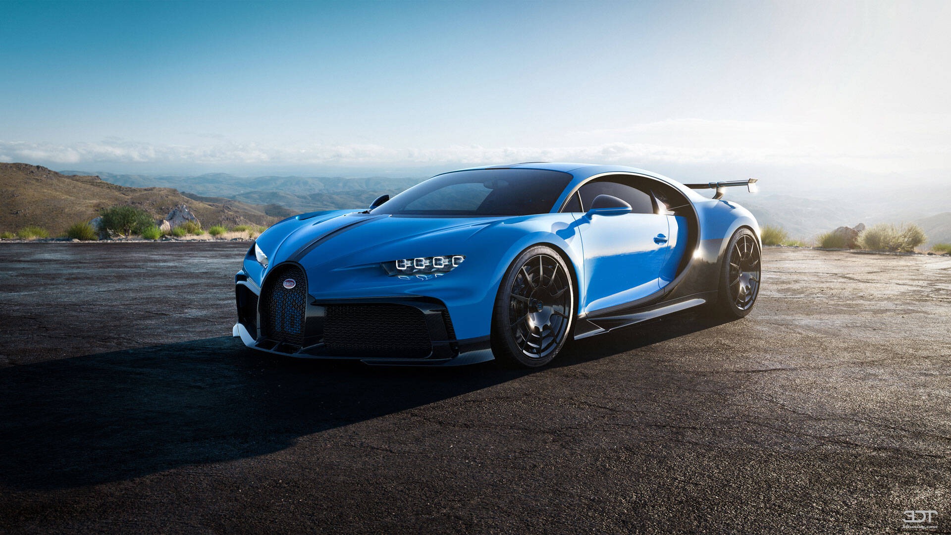 Bugatti Chiron 2 Door Coupe 2016 tuning