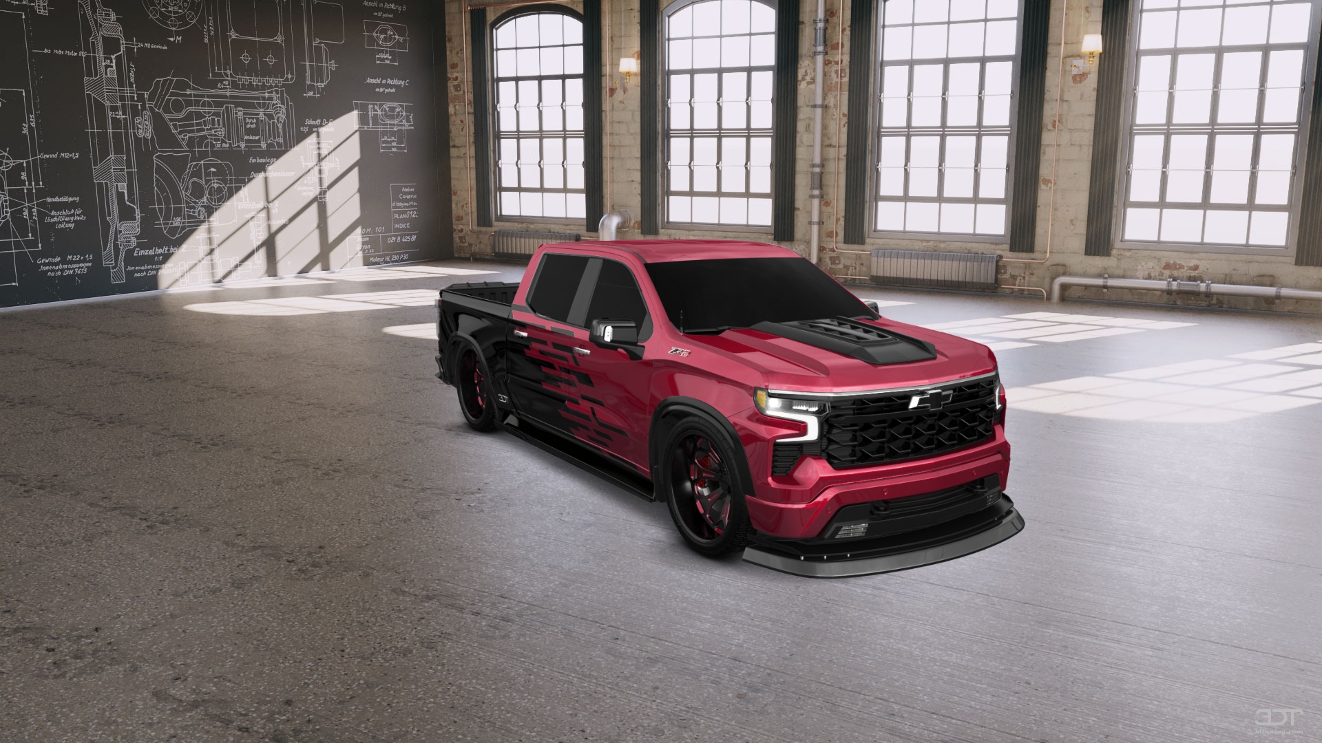 Chevrolet Silverado 1500 Crew Cab 5.8 ft box 4 Door pickup truck 2023
