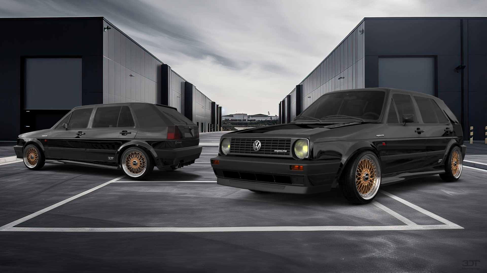 Volkswagen Golf Mk2 5 Door Hatchback 1983 tuning