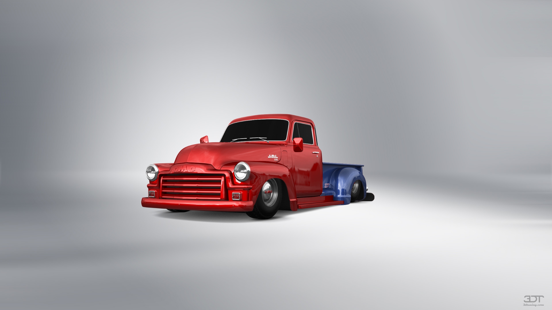GMC 100 Stepside 2 Door pickup truck 1954 tuning