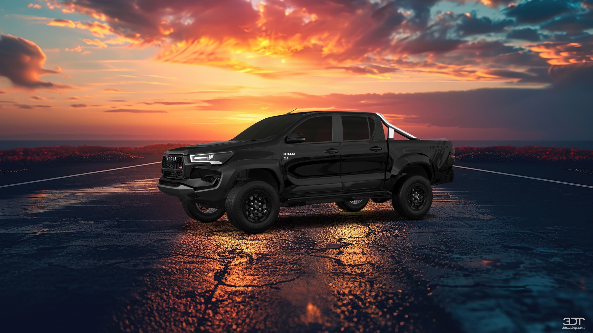 Toyota Hilux Double Cab 4 Door pickup truck 2015 tuning
