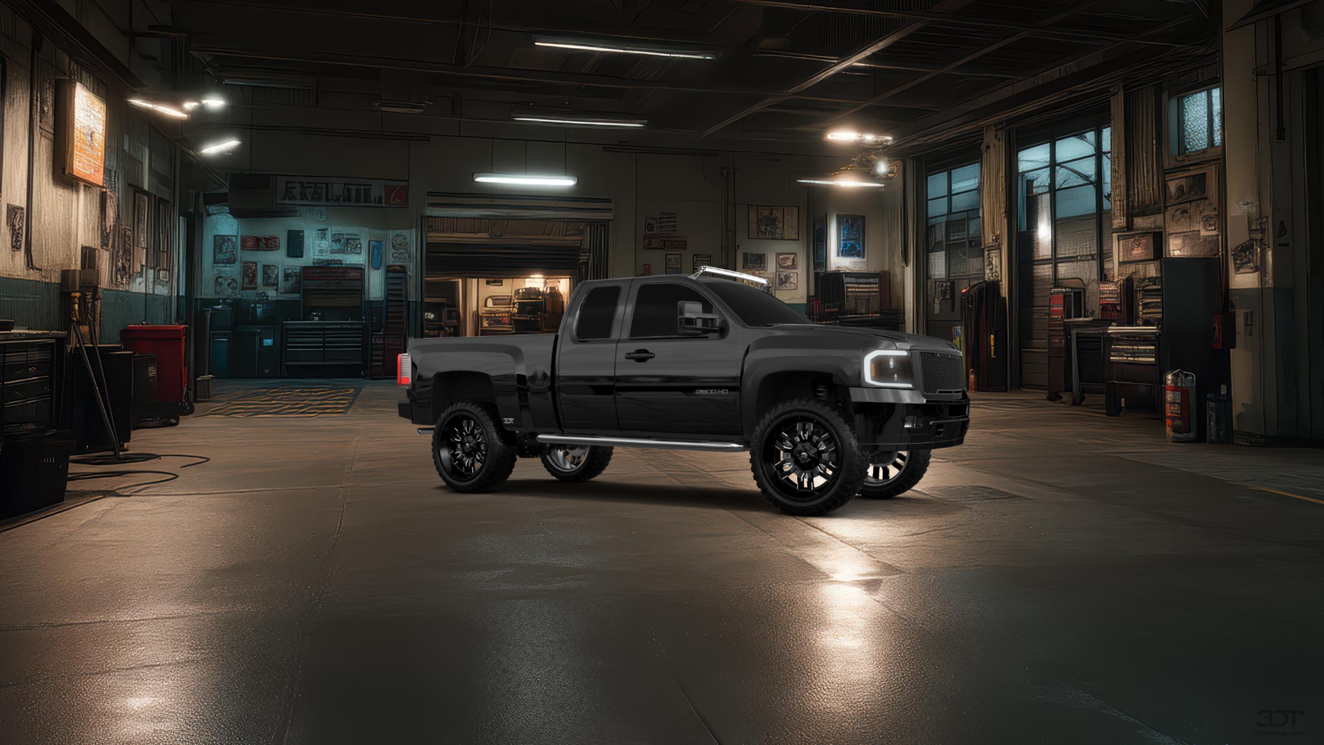 Chevrolet Silverado 2500 HD Extended Cab Pickup Truck 2007 tuning