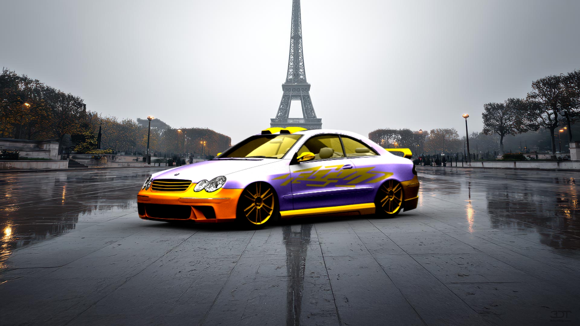 Mercedes CLK Coupe 2004 tuning