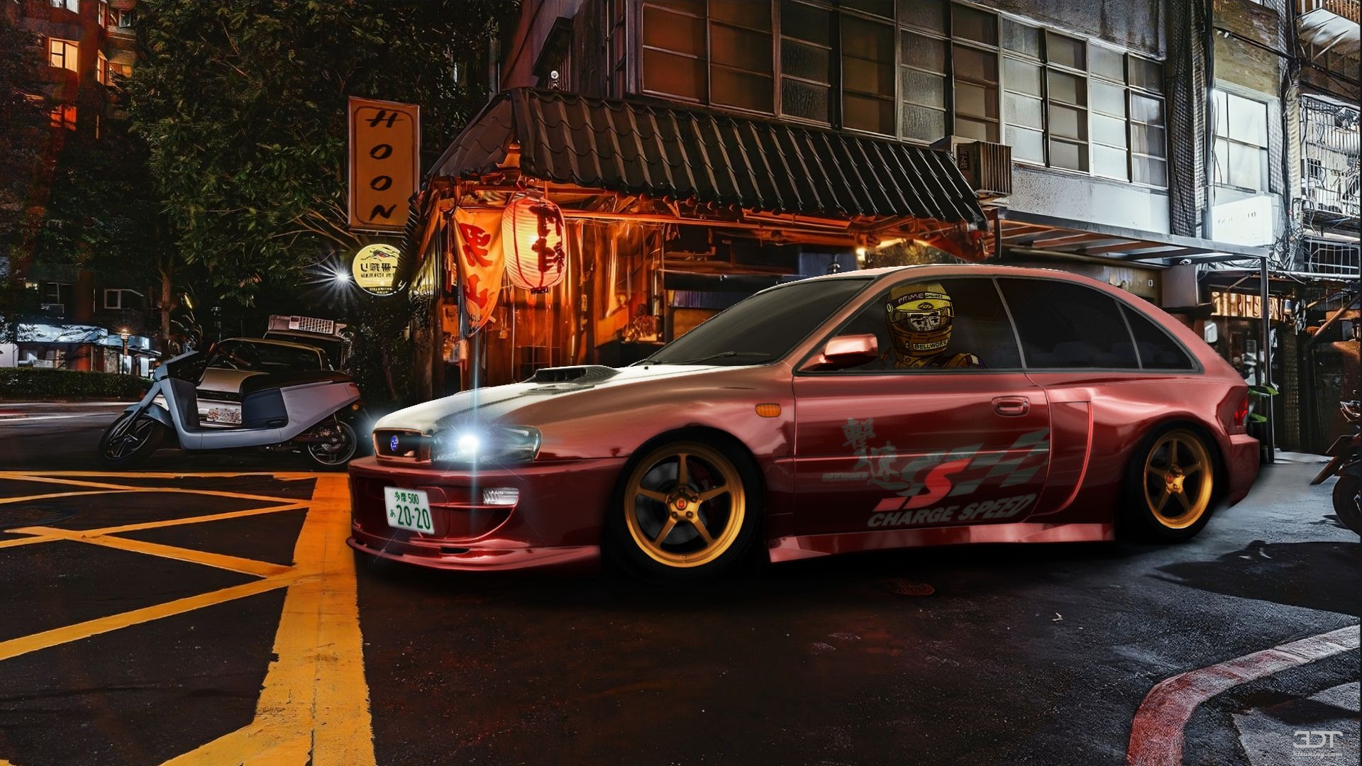 Subaru Impreza WRX STI 22B 2 Door Coupe 2000