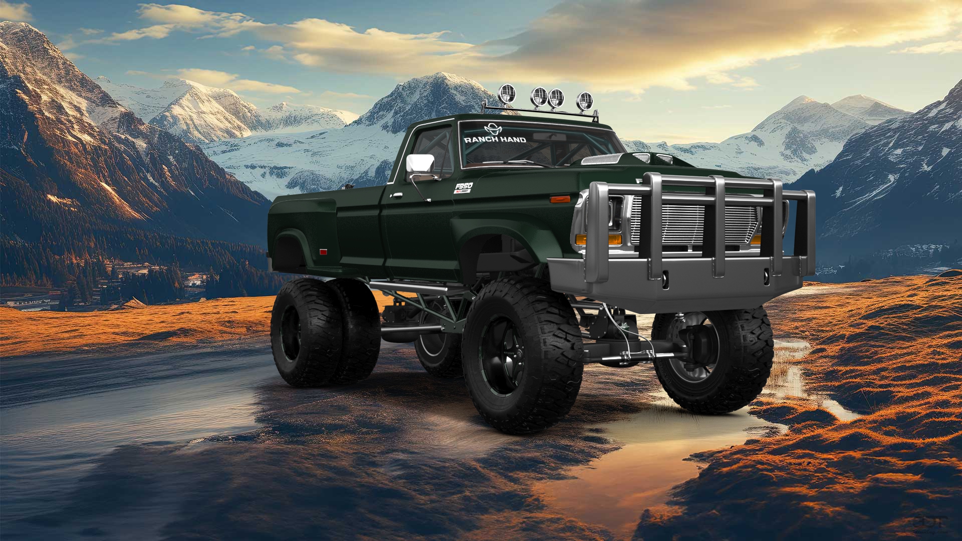 Ford F-350 Dually Regular Cab 2 Door pickup truck 1978