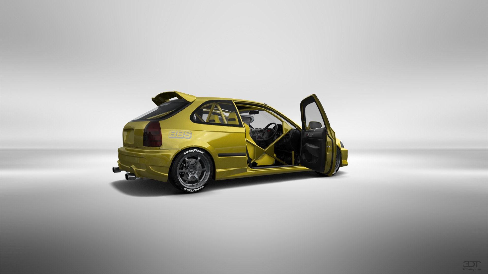 Honda Civic 3 Door Hatchback 1997 tuning